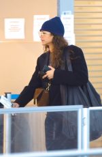 ZENDAYA at JFK Airport in New York 02/16/2020