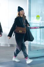 ZENDAYA at JFK Airport in New York 02/16/2020