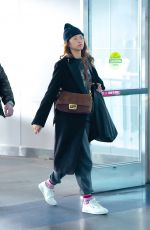 ZENDAYA at JFK Airport in New York 02/16/2020