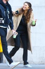 ZENDAYA Out and About in New York 02/03/2020