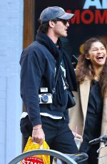 ZENDAYA Out and About in New York 02/03/2020