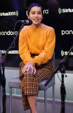 ZOE KRAVITZ at SiriusXM Studios in New York 02/14/2020