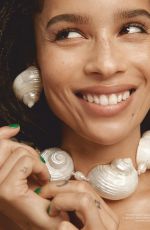 ZOE KRAVITZ in Elle Magazine, UK March 2020