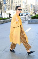 ZOE KRAVITZ Leaves SriusXM Townhall in New York 02/14/2020