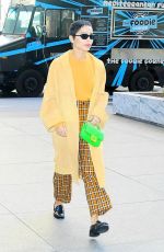 ZOE KRAVITZ Leaves SriusXM Townhall in New York 02/14/2020
