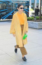 ZOE KRAVITZ Leaves SriusXM Townhall in New York 02/14/2020