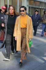 ZOE KRAVITZ Leaves SriusXM Townhall in New York 02/14/2020