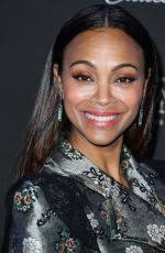 ZOE SALDANA at Cadillac Celebrates 92nd Annual Academy Awards in Los Angeles 02/06/2020