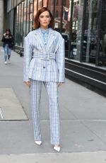 ZOEY DEUTCH Arrives at Build Series in New York 02/12/2020