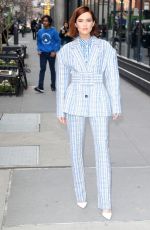 ZOEY DEUTCH Arrives at Build Series in New York 02/12/2020
