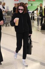 ZOEY DEUTCH at Los Angeles International Airport 02/26/2020