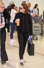 ZOEY DEUTCH at Los Angeles International Airport 02/26/2020