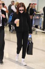ZOEY DEUTCH at Los Angeles International Airport 02/26/2020