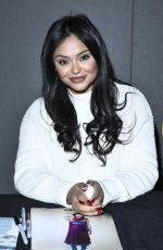 AFSHAN AZAD at London Comic-con Spring 03/01/2020