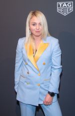 AIMEE FULLER at Launch of New Connected Watch by Tag Heuer in New York 03/12/2020