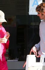 ALESSANDRA AMBROSIO and Nicolo Oddi Out with Their Dog in Santa Monica 03/19/2020