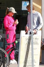 ALESSANDRA AMBROSIO and Nicolo Oddi Out with Their Dog in Santa Monica 03/19/2020