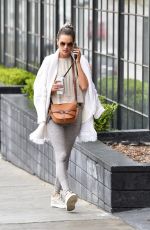 ALESSANDRA AMBROSIO Arrives at a Gym in Brentwood 03/10/2020