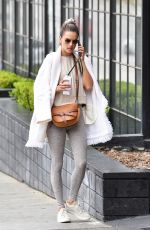 ALESSANDRA AMBROSIO Arrives at a Gym in Brentwood 03/10/2020