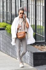 ALESSANDRA AMBROSIO Arrives at a Gym in Brentwood 03/10/2020