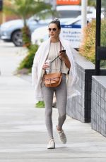 ALESSANDRA AMBROSIO Arrives at a Gym in Brentwood 03/10/2020