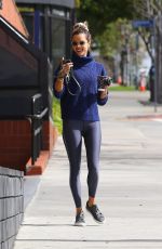 ALESSANDRA AMBROSIO Heading to a Gym in Los Angeles 03/15/2020