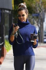 ALESSANDRA AMBROSIO Heading to a Gym in Los Angeles 03/15/2020