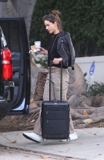 ALESSANDRA AMBROSIO Leaves Her Home in Brentwood 03/02/2020