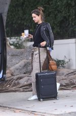 ALESSANDRA AMBROSIO Leaves Her Home in Brentwood 03/02/2020