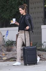 ALESSANDRA AMBROSIO Leaves Her Home in Brentwood 03/02/2020