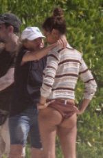 ALESSANDRA AMBROSIO on the Set of a Photoshoot in Riviera Maya in Mexico 03/04/2020
