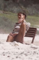 ALESSANDRA AMBROSIO on the Set of a Photoshoot in Riviera Maya in Mexico 03/04/2020