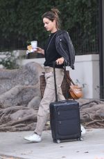 ALESSANDRA AMBROSIO Out for Coffee in Brentwood 03/02/2020