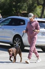 ALESSANDRA AMBROSIO Out Hiking with Her Dog in Pacific Palisades 03/18/2020