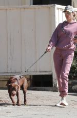 ALESSANDRA AMBROSIO Out Hiking with Her Dog in Pacific Palisades 03/18/2020