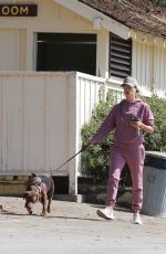 ALESSANDRA AMBROSIO Out Hiking with Her Dog in Pacific Palisades 03/18/2020