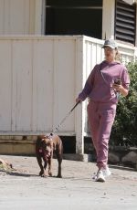 ALESSANDRA AMBROSIO Out Hiking with Her Dog in Pacific Palisades 03/18/2020
