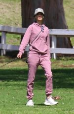 ALESSANDRA AMBROSIO Out Hiking with Her Dog in Pacific Palisades 03/18/2020