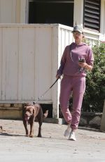 ALESSANDRA AMBROSIO Out Hiking with Her Dog in Pacific Palisades 03/18/2020