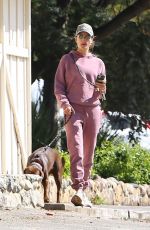 ALESSANDRA AMBROSIO Out Hiking with Her Dog in Pacific Palisades 03/18/2020