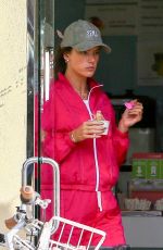 ALESSANDRA AMBROSIO Out Riding a Bike in Santa Monica 03/19/2020
