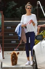 ALESSANDRA AMBROSIO Out with Her Dog in Malibu 03/01/2020