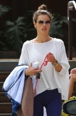 ALESSANDRA AMBROSIO Out with Her Dog in Malibu 03/01/2020
