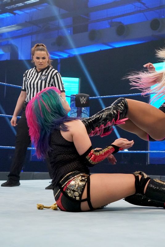 ALEXA BLISS at WWE Smackdown in Orlando 03/27/2020