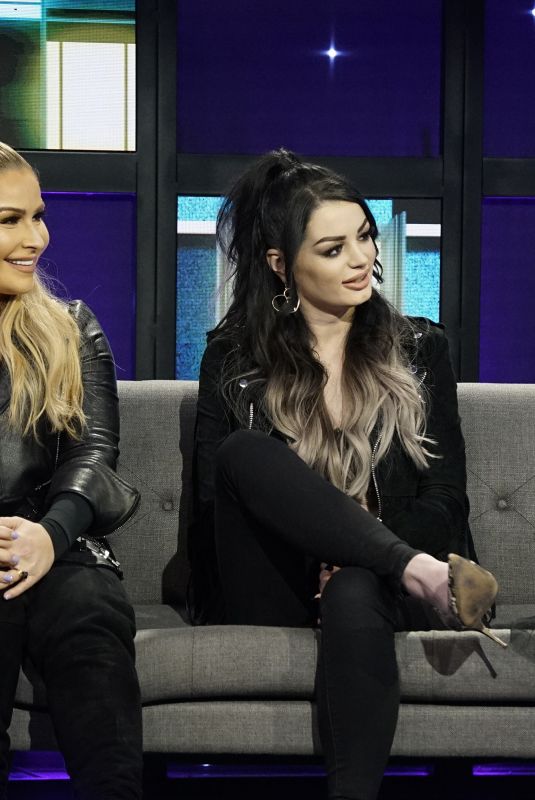 ALEXA BLISS, PAIGE and NATALYA NEIDHART at A Little Late with Lilly Singh 03/31/20