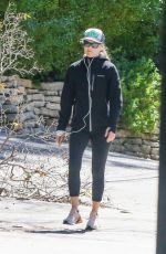ALI LARTER Out Hikinig in Pacific Palisades 03/25/2020
