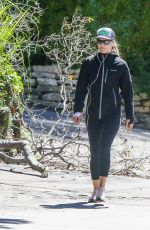 ALI LARTER Out Hikinig in Pacific Palisades 03/25/2020