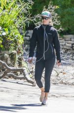 ALI LARTER Out Hikinig in Pacific Palisades 03/25/2020