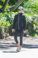 ALI LARTER Out Hikinig in Pacific Palisades 03/25/2020