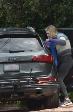 ALI LARTER Out in Los Angeles 03/23/2020